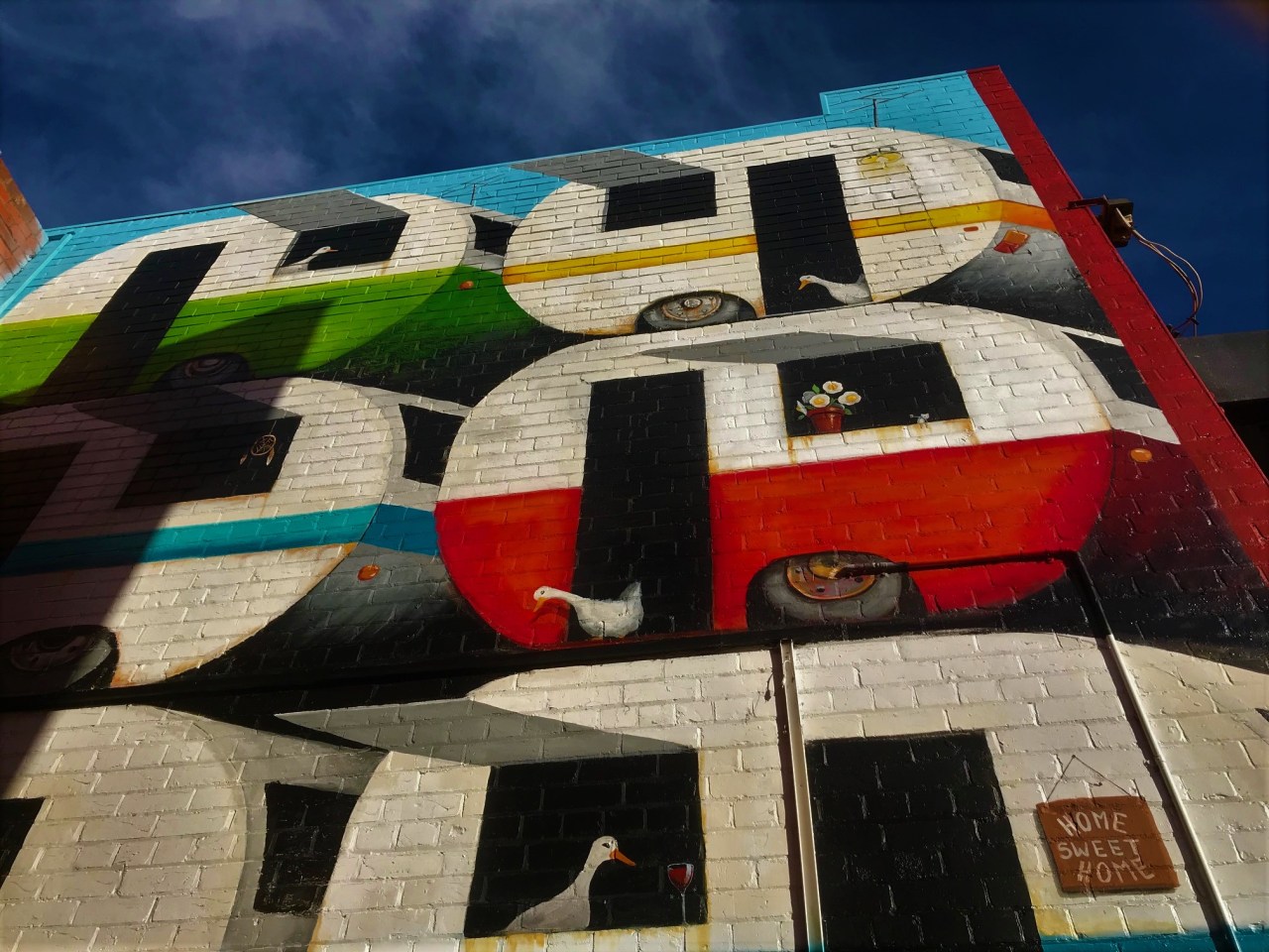 Stay the Duck at Home: COVID-19 inspired art.